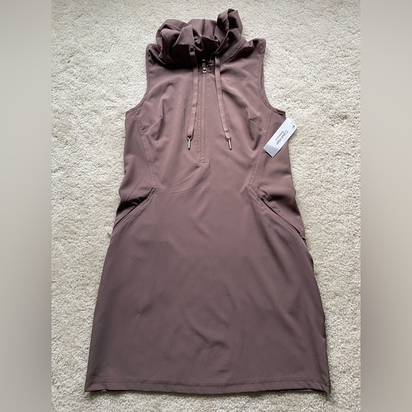 NWT Calvin Klein Performance Hooded Active Dress Size XS - Picture 3 of 11